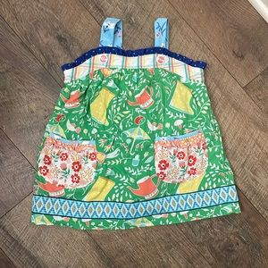 Girls Wild Flowers Top